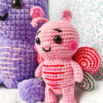 Crocheted Butterfly.