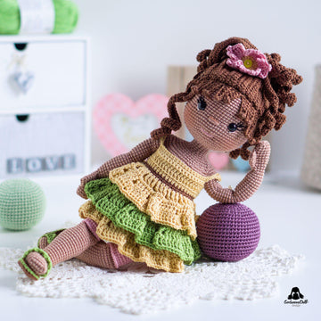 Crochet Doll Pattern - Emily