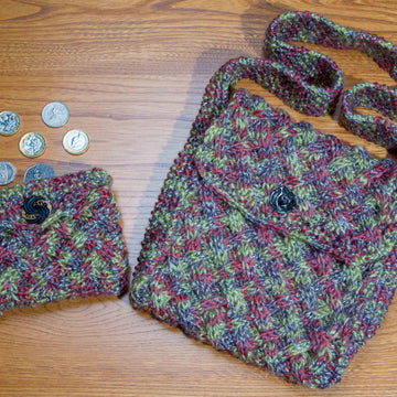 Criss-Cross Handbag & Purse