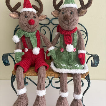 Robbie and Rosie the reindeer