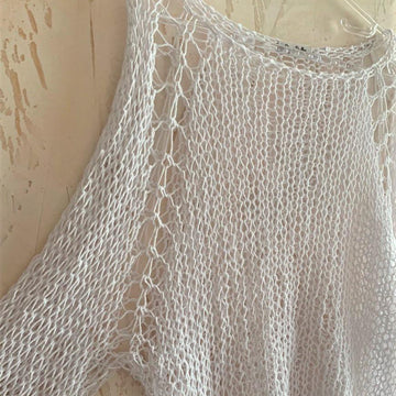 Fishnet Top Knitting Tutorial
