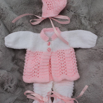 Knitting Pattern dolls jacket, trousers & hat #72