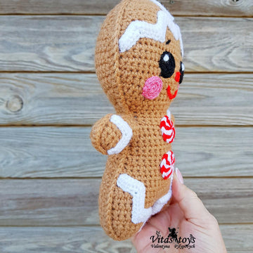 Doll Gingerbread Boy amigurumi