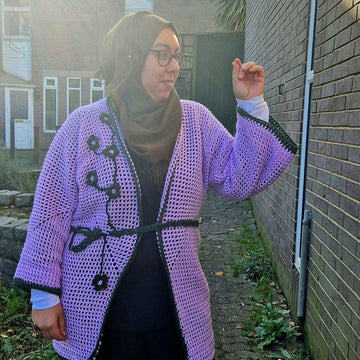 Aki kimono crochet pdf pattern
