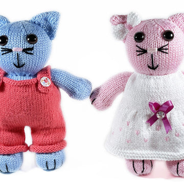 Kitten knitting pattern 19071