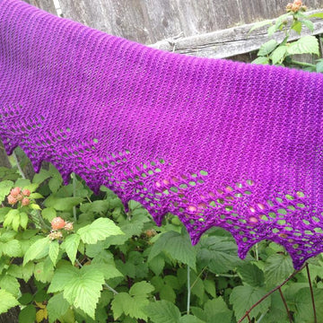 Ruby Slippers Shawlette