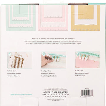 We R Memory Keepers Planner Punch Bundle - 342982