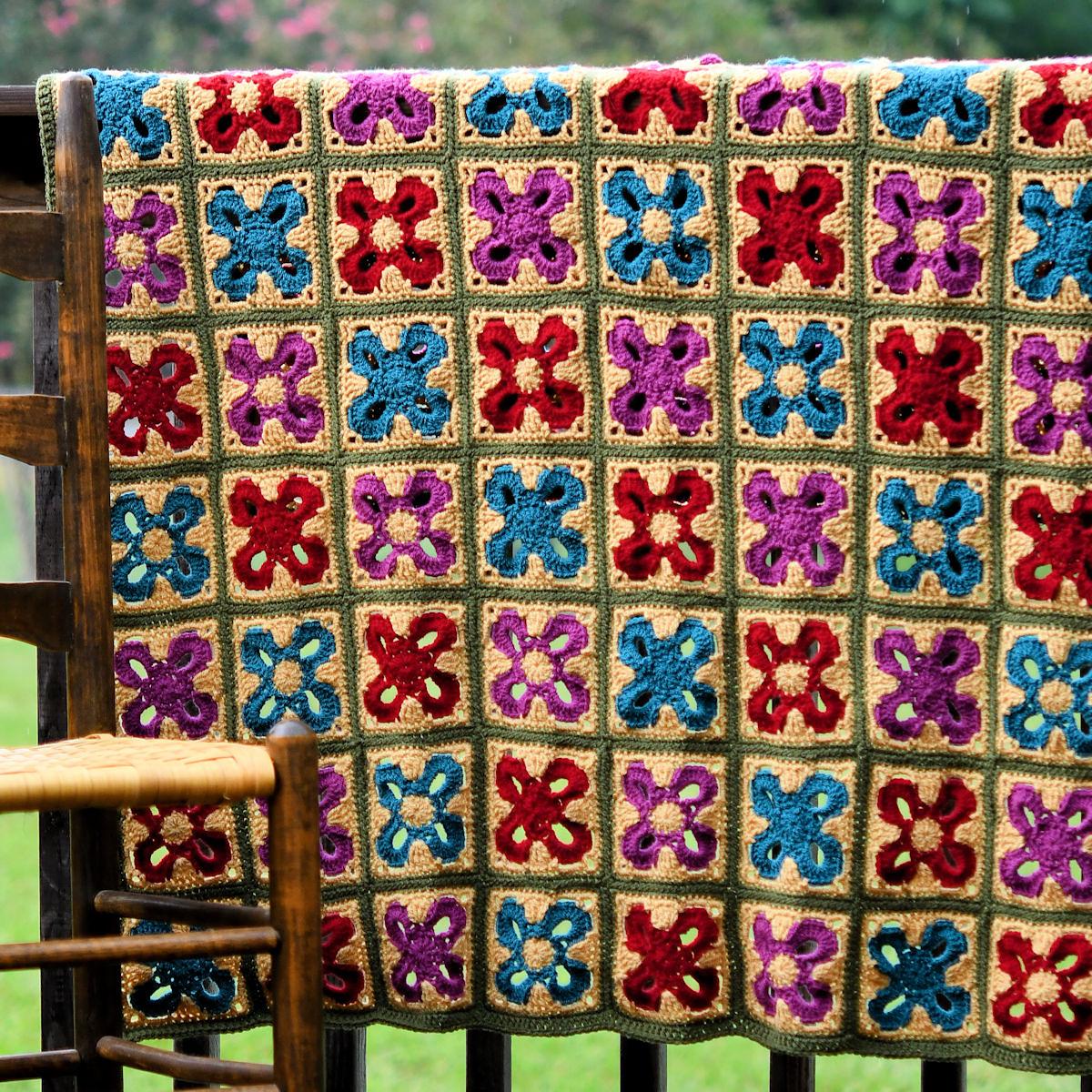 Trinity Jewels Afghan