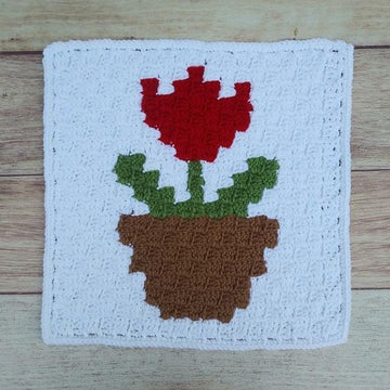 C2C Potted Tulip Square