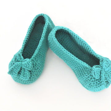Ballet Bow Slippers # 353