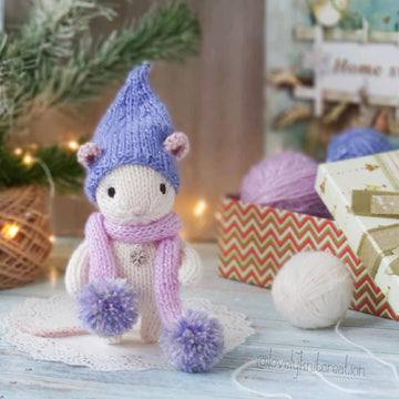 Christmas winter mouse
