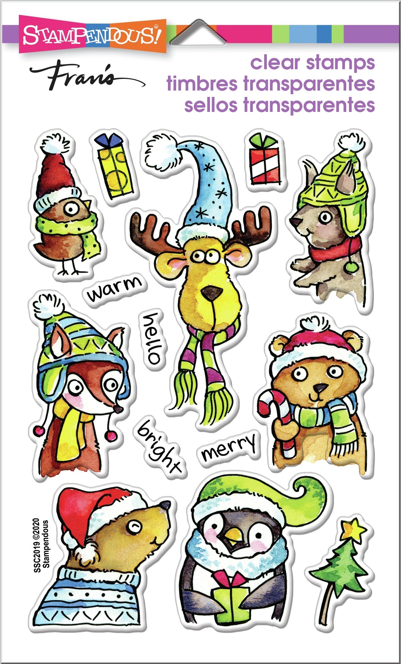 Stampendous Perfectly Clear Stamps - Winter Pals
