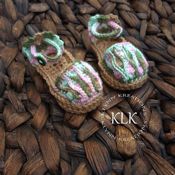 "Summer Waves" Baby Sandals