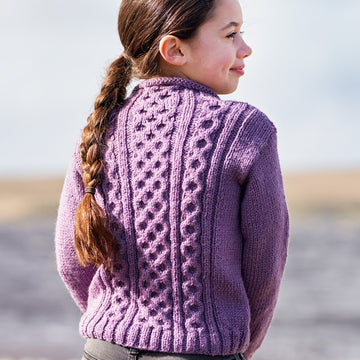 Cameron Children’s Cabled Jumper & Hoody By Sarah Hatton in West Yorkshire Spinners - WYS1000268 - Downloadable PDF