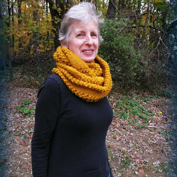Black Walnut Infinity Scarf