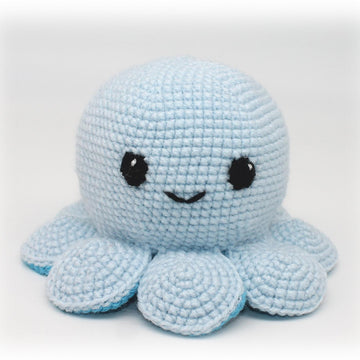 Crochet Reversible Octopus, Double-sided Octopus Pattern