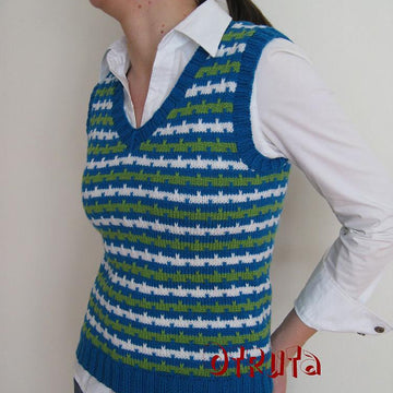 Colorful Stripes Vest