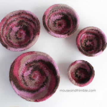 Felted Nesting Bowls 2545