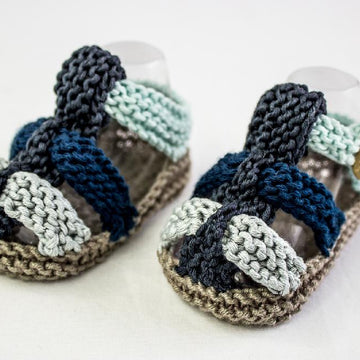 Baby Boys Knit Summer Sandals