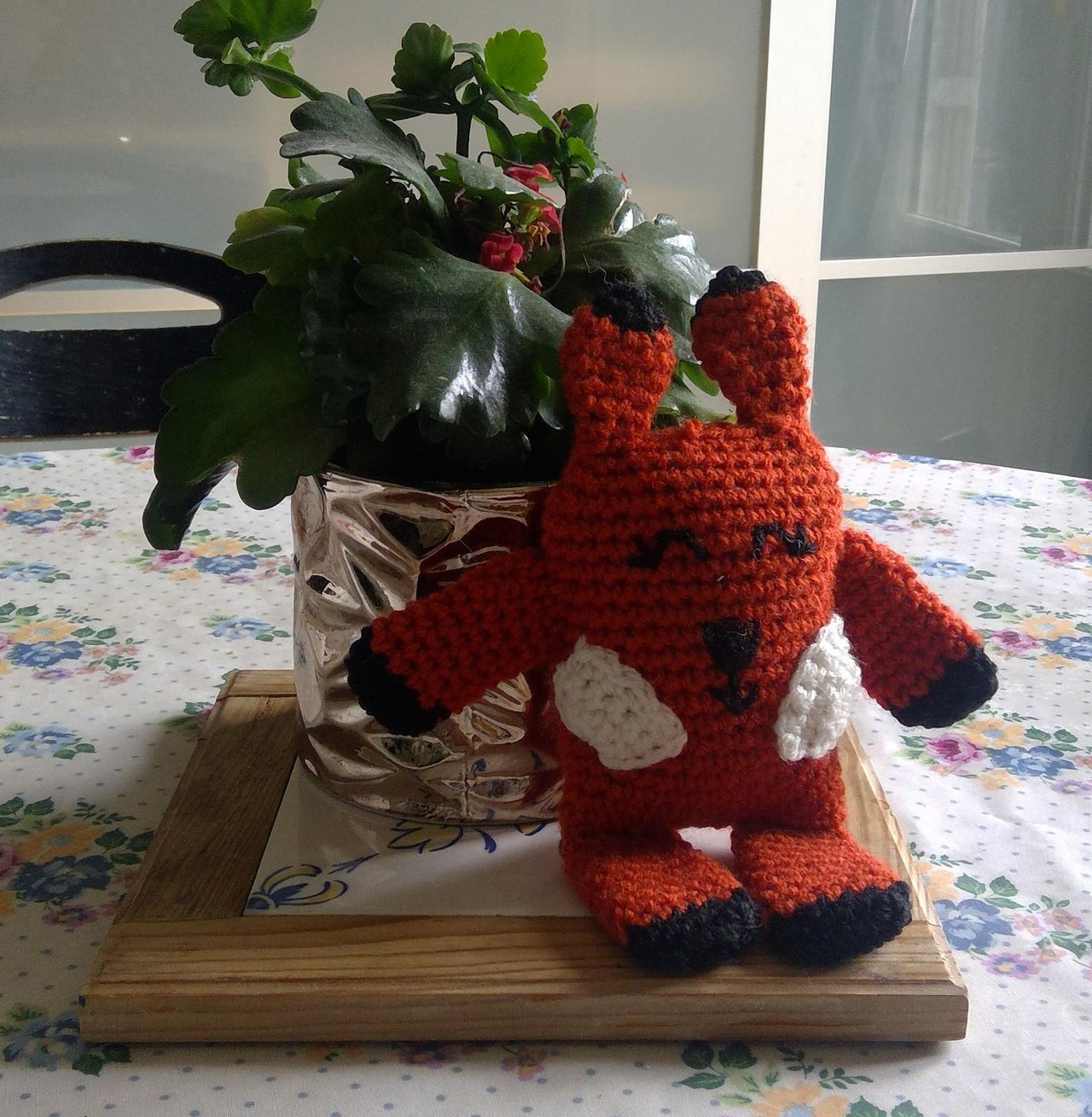 Crochet animal fox