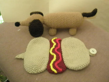 Dachshund in a Hot Dog Bun