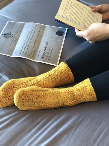 Acceptance Letter Socks