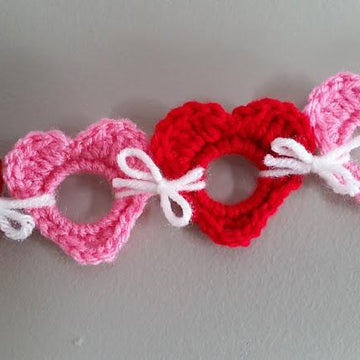 Upcycled Heart Garland
