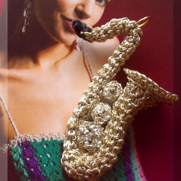 Unusual Crochet Saxophone Pattern A Unique Musical Amigurumi