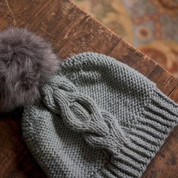 Cloudy Cables Hat
