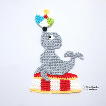 Circus Animals Applique Set