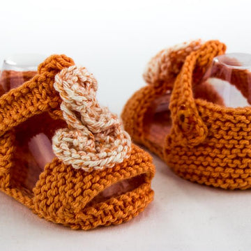 Ruffle Top Baby Sandals