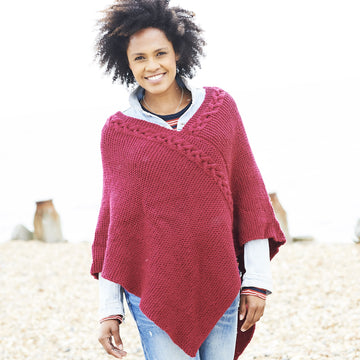 Sweater, Poncho & Hat in Stylecraft Bellissima Chunky - 9694 - Downloadable PDF