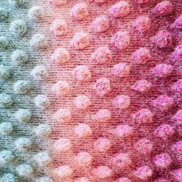 Cozy Bobble Stitch Throw