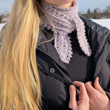 Frost & Fern Mini Scarf