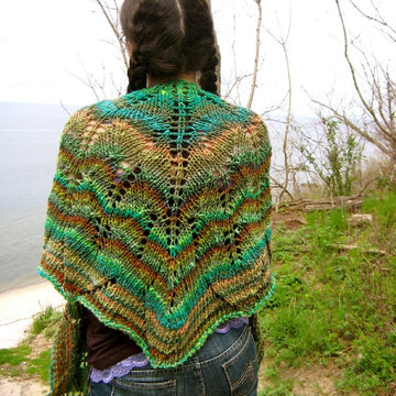 Cutting Ferns Shawl