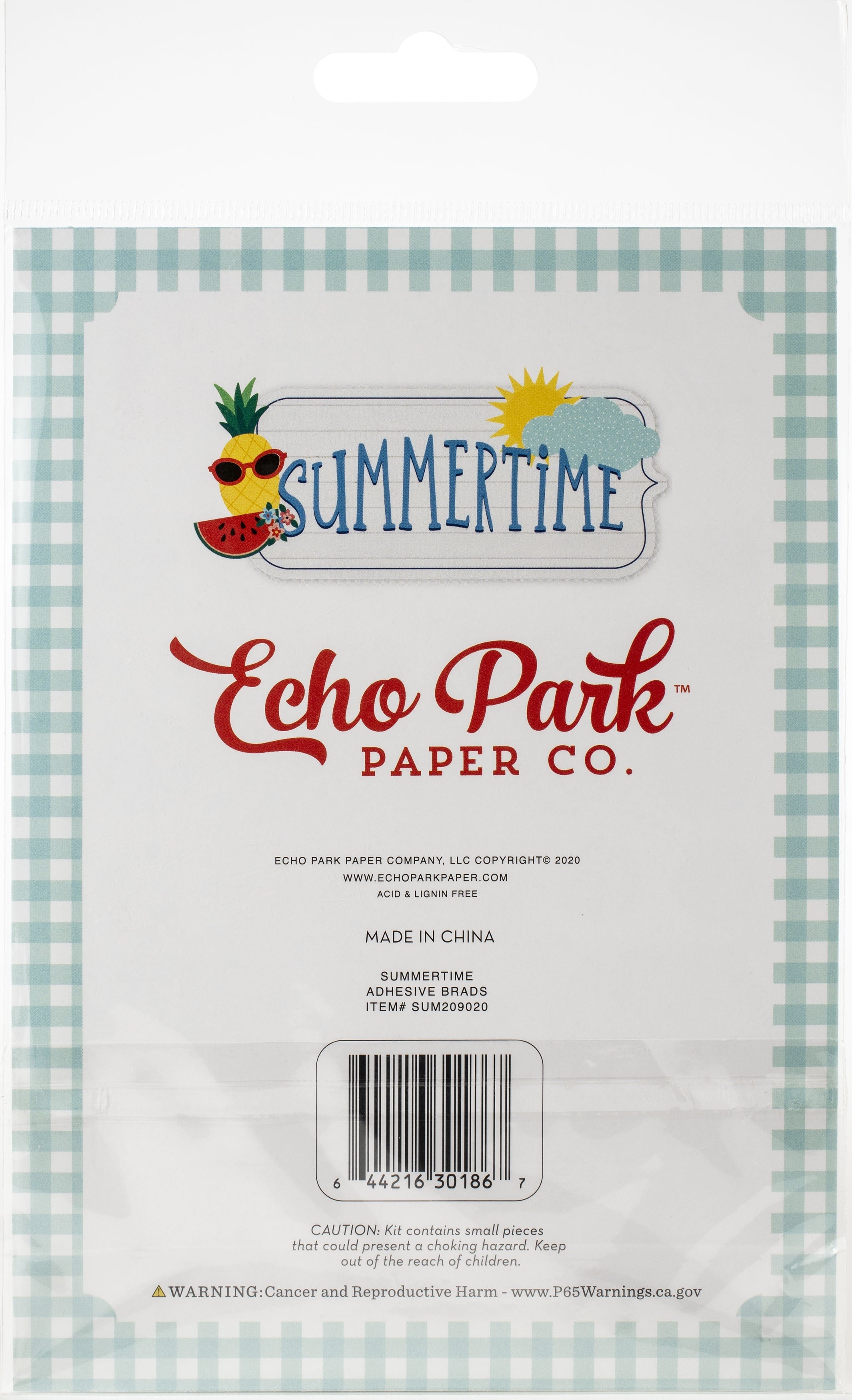 Echo Park Paper Echo Park Decorative Brads - Summertime