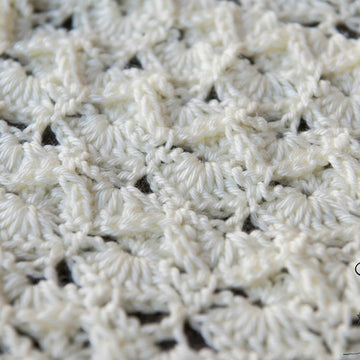 Beautifully Textured Christmas Tree Skirt