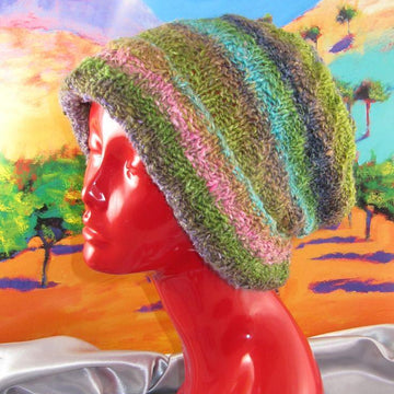 Silk Garden Swirl Slouch Circular