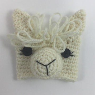 Unicorn and Llama Coffee Cozy