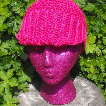 SUPERFAST JOCKEY CAP HAT KNITTING PATTERN - MADMONKEYKNITS