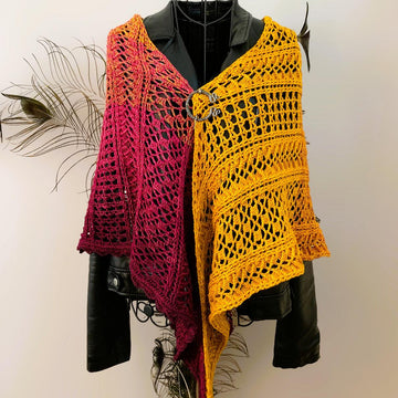 Triangular Scarf "Thalassa"