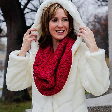 Cabernet Infinity Scarves