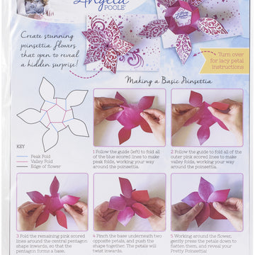 Angela Poole Designs Angela Poole Twist & Reveal Die Set - Pretty Poinsettia