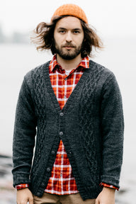 Men's Cardigan in Novita Nalle - 10 - Downloadable PDF