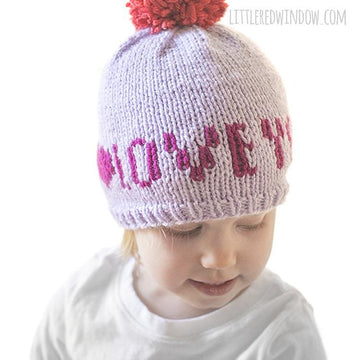 Valentine Love Notes Hats
