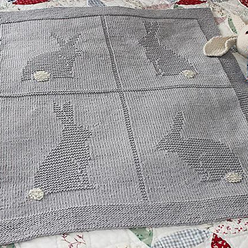 Four Bunnies Blanket