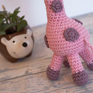 Standing Crocheted Giraffe