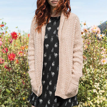 Astilbe Cardigan in Berroco Remix - Downloadable PDF