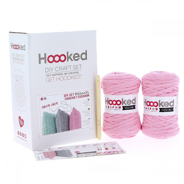 Hoooked RibbonXL Crochet Cushion DIY Kit