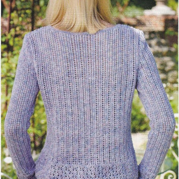 Lace  Rib and Border Jumper